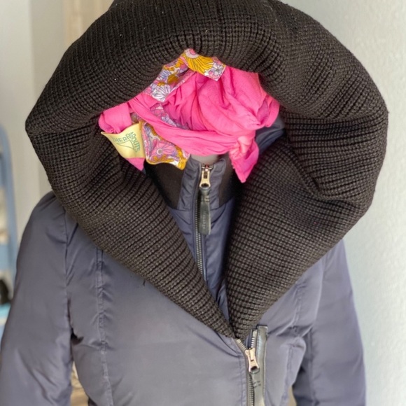 Mackage Brigid Knit Trim Duck Down Coat - Picture 11 of 15